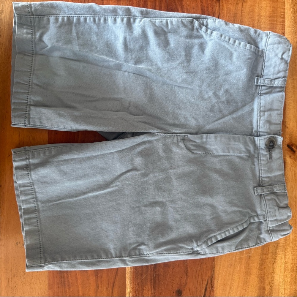 Place Men's Slate Gray Flat Front Shorts